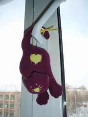 Висящие котики "Мартовские краски"