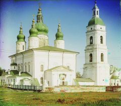 Успенский кафедральный собор (Софийский собор). 1686. Вид с запада. Тобольск.